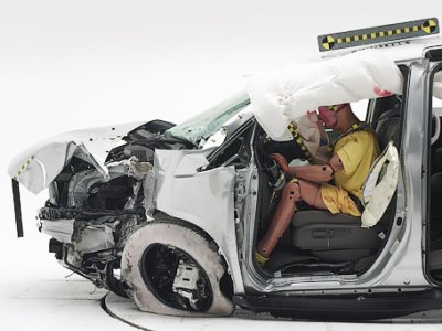 Краш-тест Honda Odyssey Краш-тест Honda Odyssey