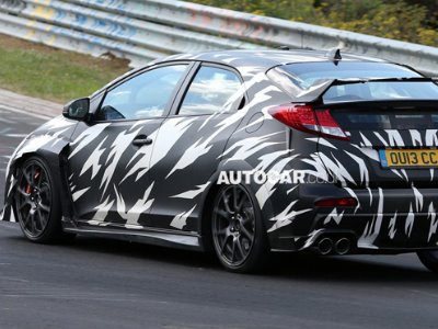 Прототип нового Honda Civic Type-R Прототип нового Honda Civic Type-R