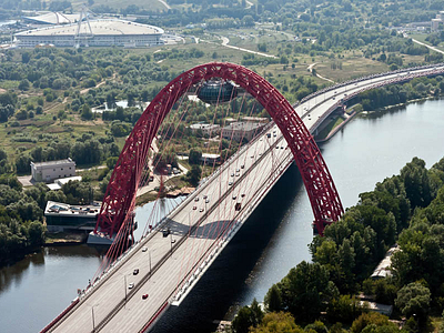 Живописный мост в Москве Живописный мост в Москве