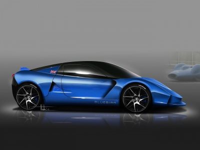 Электрический спорткар Bluebird DC50 Электрический спорткар Bluebird DC50