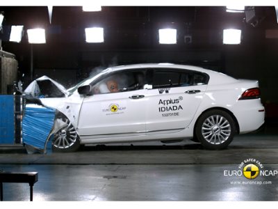 Краш-тест Qoros 3 Краш-тест Qoros 3
