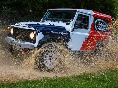 Раллийный Land Rover Defender, подготовленный Bowler Motorsport Раллийный Land Rover Defender, подготовленный Bowler Motorsport
