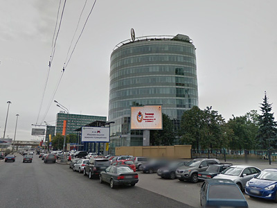 Офис российского представительства Mercedes-Benz на Ленинградском проспекте в Москве Офис российского представительства Mercedes-Benz на Ленинградском проспекте в Москве
