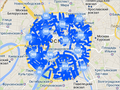 Текущая зона платной парковки в Москве Текущая зона платной парковки в Москве