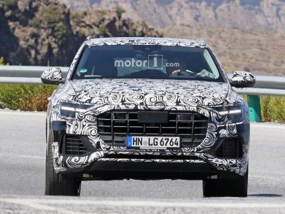 Частично рассекречен салон Audi Q8