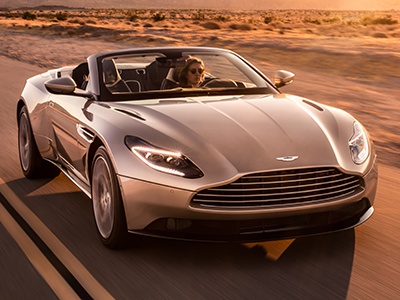 Астон Мартин представил кабриолет DB11 Volante Астон Мартин представил кабриолет DB11 Volante
