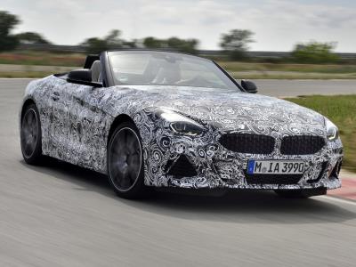 Родстер BMW Z4 проходит испытания во Франции