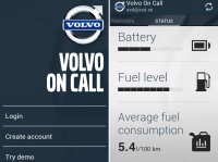 Volvo On Call и приложение для смартфона Volvo On Call и приложение для смартфона