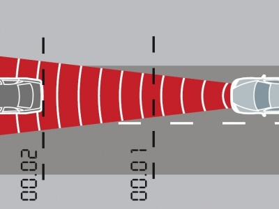 Volvo S80. Адаптивный круиз-контроль (ACC) с функцией мониторинга дистанции (DA) Volvo S80. Адаптивный круиз-контроль (ACC) с функцией мониторинга дистанции (DA)