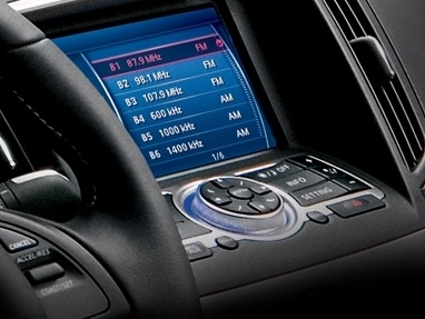Infiniti G седан. Аудиосистема Infiniti G седан. Аудиосистема
