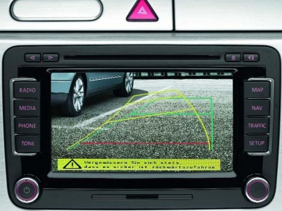 Volkswagen Passat CC. Камера заднего вида Rear Assist Volkswagen Passat CC. Камера заднего вида Rear Assist