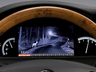 Mercedes-Benz CL-Класс. Система ночного видения Night View Assist Mercedes-Benz CL-Класс. Система ночного видения Night View Assist