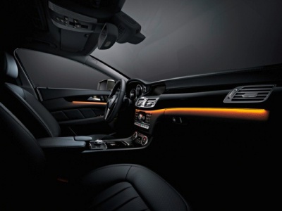 Mercedes-Benz CLS-Класс универсал. Подсветка салона Ambient Lighting Mercedes-Benz CLS-Класс универсал. Подсветка салона Ambient Lighting