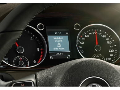 Volkswagen Passat CC. Распознавание усталости Volkswagen Passat CC. Распознавание усталости