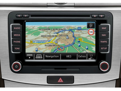 Volkswagen Passat CC. Навигационная система Volkswagen Passat CC. Навигационная система