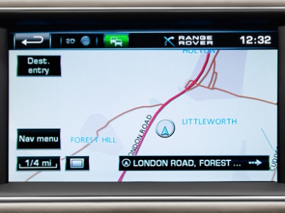 Land Rover Range Rover. Навигационная система класса премиум с жестким диском Land Rover Range Rover. Навигационная система класса премиум с жестким диском