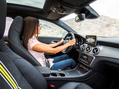 Mercedes-Benz CLA-Класс AMG. Система контроля степени усталости водителя ATTENTION ASSIST Mercedes-Benz CLA-Класс AMG. Система контроля степени усталости водителя ATTENTION ASSIST