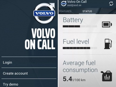 Volvo S60. Volvo On Call и приложение для смартфона Volvo S60. Volvo On Call и приложение для смартфона