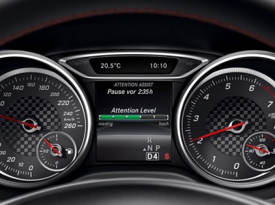Mercedes-Benz A-Класс 5-дв.. Система контроля усталости водителя Attention Assist Mercedes-Benz A-Класс 5-дв.. Система контроля усталости водителя Attention Assist