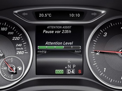 Система контроля усталости водителя Attention Assist Система контроля усталости водителя Attention Assist