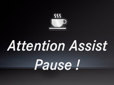 Система контроля усталости Attention Assist Система контроля усталости Attention Assist