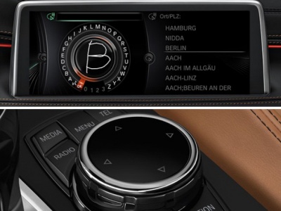 BMW X5. Сенсорный контроллер iDrive BMW X5. Сенсорный контроллер iDrive