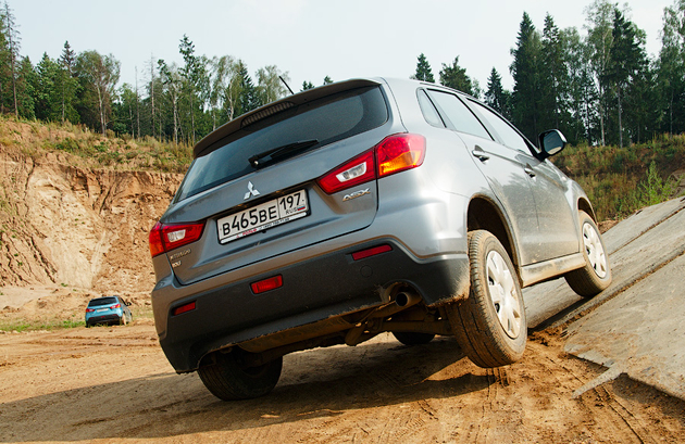 Mitsubishi asx тест драйв