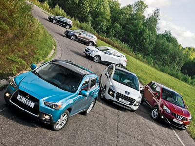тест драйв mitsubishi asx hyundai i 35 тест драйв mitsubishi asx hyundai i 35